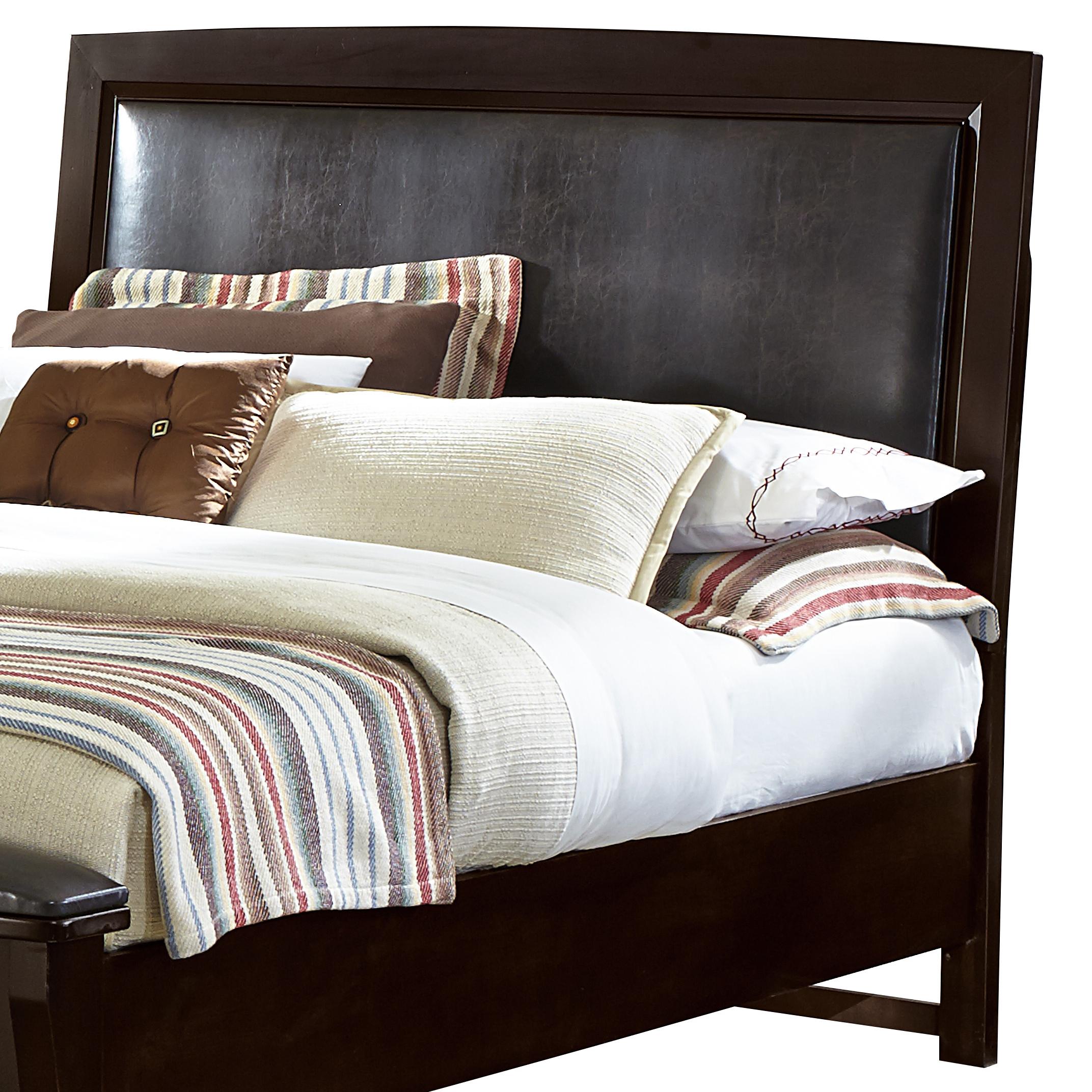 Vaughan Bassett Transitions Full/Queen Upholstered Headboard (Chocolate